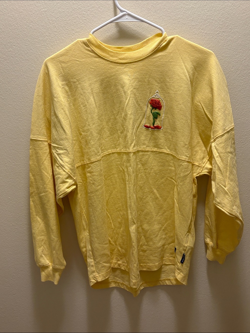 Beauty and the Beast yellow spirit jersey